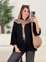 مانتو تک جیب تابان کد 8255 - تصویر 10