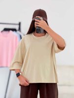تیشرت باکسی آنجلا کد8387 - تصویر 15