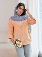 مانتو دو جیب پیله رها کد 8360 - تصویر 15
