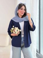 مانتو دو جیب پیله رها کد 8360 - تصویر 24