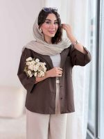 مانتو دو جیب پیله رها کد 8360 - تصویر 6
