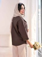 مانتو دو جیب پیله رها کد 8360 - تصویر 21