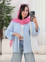 مانتو آستین پاگن گلوریا کد 8371 - تصویر 19