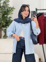 مانتو دو جیب لادن کد 8367 - تصویر 5