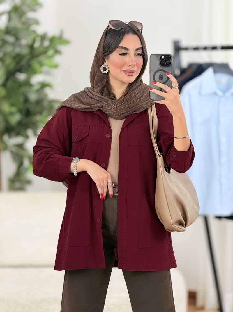 مانتو دو جیب لادن کد 8367