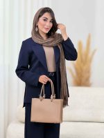مانتو دو دکمه برش دار کد8390 - تصویر 7