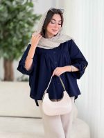 مانتو پانچ آستین بند توسکا کد8393 - تصویر 21