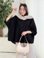 مانتو پانچ آستین بند توسکا کد8393 - تصویر 29