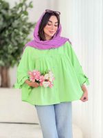 مانتو پانچ آستین بند توسکا کد8393 - تصویر 14