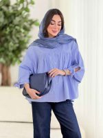 مانتو پانچ آستین بند توسکا کد8393 - تصویر 9