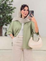 مانتو پانچ جوانه کد 8394 - تصویر 6