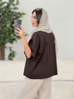 مانتو پانچ جوانه کد 8394 - تصویر 3
