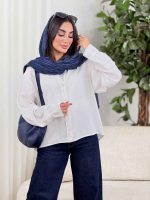 شومیز پشت پیله کایلا کد8313 - تصویر 3