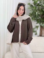 شومیز پشت پیله کایلا کد8313 - تصویر 11