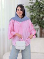 مانتو پانچ آستین پاگن آماندا کد8370 - تصویر 11
