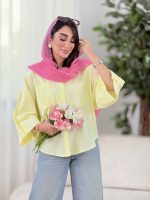 مانتو پانچ آستین پاگن آماندا کد8370 - تصویر 20