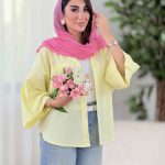 مانتو پانچ آستین پاگن آماندا کد8370