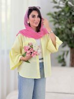 مانتو پانچ آستین پاگن آماندا کد8370