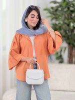 مانتو پانچ آستین پاگن آماندا کد8370 - تصویر 18