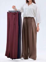 شلوار کمرکش پیله دار کد 8236 - تصویر 20