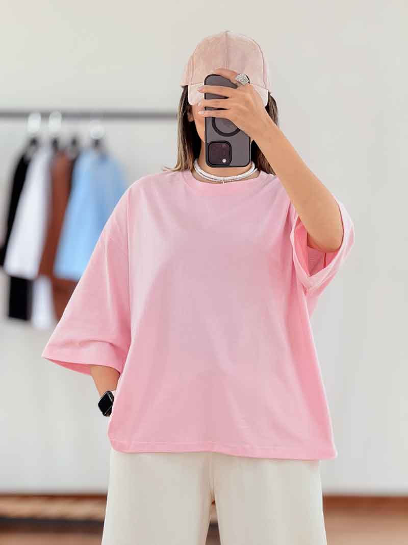 تیشرت باکسی آنجلا کد8387