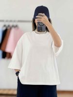 تیشرت باکسی آنجلا کد8387 - تصویر 3