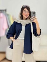 مانتو آستین پاگن ثنا کد 8348 - تصویر 27
