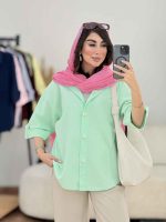 مانتو آستین پاگن ثنا کد 8348 - تصویر 41