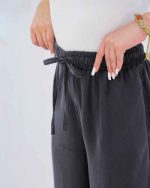 شلوار کمرکش بند دار کد 7746 - تصویر 9