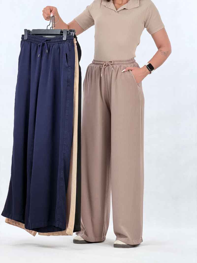 شلوار کمرکش بگ کد8382