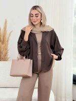 مانتو یقه انگلیسی وستا کد8309 - تصویر 16
