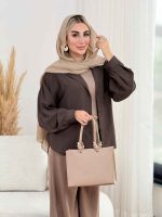 مانتو یقه انگلیسی وستا کد8309 - تصویر 23