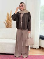 مانتو یقه انگلیسی وستا کد8309 - تصویر 14