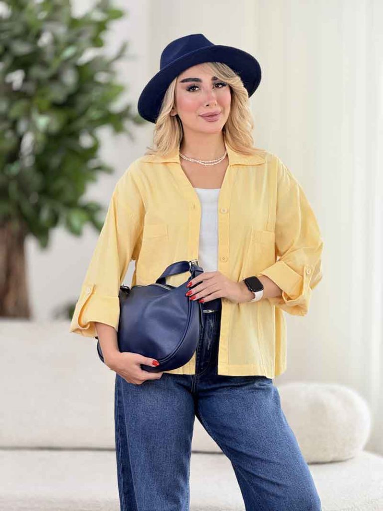 مانتو دو جیب تانیا کد 8278