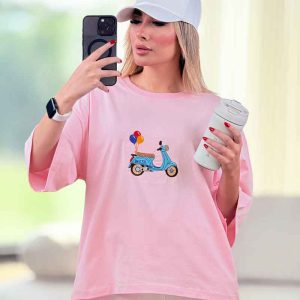 تیشرت باکسی رویا کد 8418