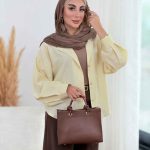 مانتو یقه انگلیسی وستا کد8309
