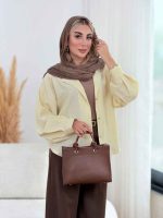 مانتو یقه انگلیسی وستا کد8309