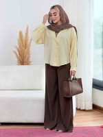 مانتو یقه انگلیسی وستا کد8309 - تصویر 4