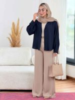 مانتو یقه انگلیسی وستا کد8309 - تصویر 18