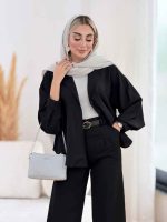 مانتو یقه انگلیسی وستا کد8309 - تصویر 7