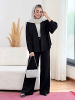 مانتو یقه انگلیسی وستا کد8309 - تصویر 21