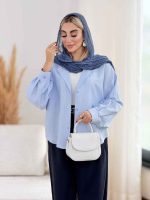 مانتو یقه انگلیسی وستا کد8309 - تصویر 10