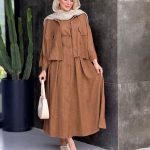ست شومیز پانچ و سارافون کد 6655