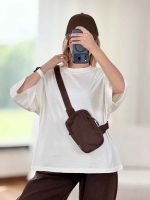 تیشرت باکسی ساده کد 8375 - تصویر 4