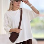 تیشرت باکسی ساده کد 8375
