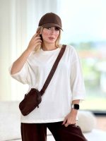 تیشرت باکسی ساده کد 8375 - تصویر 5