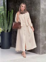 ست شومیز پانچ و سارافون کد 6655 - تصویر 4