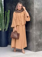 ست شومیز پانچ و سارافون کد 6655 - تصویر 15