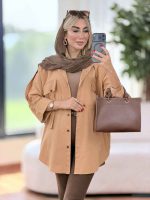 مانتو دو جیب کراواتی کد 4916