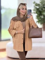 مانتو دو جیب کراواتی کد 4916 - تصویر 9